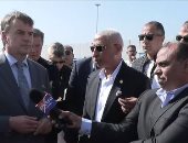 وفد برلمانى دانماركى يتفقد معبر رفح البرى