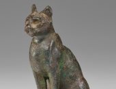 تمثال قطة برونزية فى مزاد عالمى بنيويورك.. تخيل ثمنه