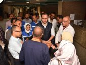 نائب وزير الصحة يتفقد مستشفى العريش وعيادات التأمين الصحى