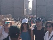 طقس جميل وزيارات سياحية رائعة بمعابد الأقصر والكرنك ومقابر الملوك.. صور