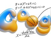 جوجل تحتفل بالمعادلة التربيعية في دودل جديد على صفحتها الرئيسية