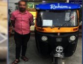 ضبط سائق "توك توك" يسير عكس الاتجاه بالمقطم وتهديد سلامة المواطنين