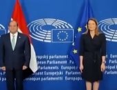 الرئيس السيسى يلتقى رئيسة البرلمان الأوروبى روبرتا ميتسولا