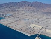 شاهد من السماء.. إنشاء محطة متعددة الأغراض ضمن تطوير ميناء سفاجا