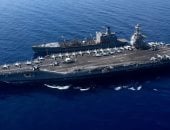 القيادة المركزية الأمريكية: أكبر حاملة طائرات فى العالم تواصل عملياتها
