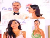 توافد النجوم بإطلالات أنيقة على السجادة الحمراء في ختام مهرجان الجونة