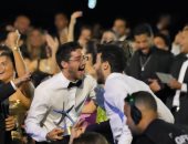 حسن مالك يحتفل بفوز شقيقه أحمد مالك بجائزة أفضل ممثل بمهرجان الجونة.. صور