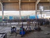 رقابة صارمة على مستودعات وبائعى أسطوانات البوتاجاز بأسوان