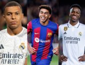 كلاسيكو المليارات.. مبابي ويامال الأغلى فى مواجهة برشلونة والريال