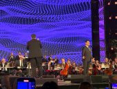 محمد ثروت يختتم حفل الموسيقى العربية بأغنيتى بلدي ويا مستعجل فراقى