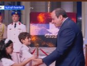 الرئيس  السيسى يصل مقر احتفالية وطن السلام بدار الأوبرا فى العاصمة الإدارية