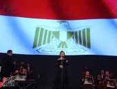 وصلة طربية لـ مى فاروق لأغانى العندليب ونجاة فى حفل مهرجان الموسيقى العربية.. صور 