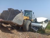 عودة الحركة المرورية على طريق بنها شبرا الحر بعد إنقلاب ميكروباص وإصابة 3 أشخاص