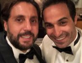 أحمد فهمي وهشام ماجد إخوات رغم انفصالهما فنيا.. اعرف ماذا حدث فى فرح حاتم صلاح