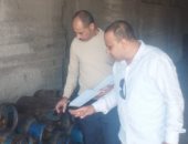 تحرير محضر لمستودع بوتاجاز تصرف فى 530 أسطوانة بالإسكندرية