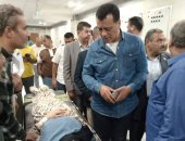 مدير تعليم سوهاج يطمئن على المصابين من معلمي ومعلمات حادث طريق جرجا البلينا