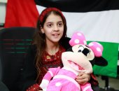 ريتاج عبر تليفزيون اليوم السابع: دخولي من معبر رفح كان أحلى يوم بحياتي