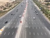 طريق الفيوم حاجة تانية.. أعمال تطوير وتجميل قبل افتتاح المتحف المصرى الكبير