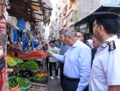 محافظ الإسكندرية يوجه بإزالة تعديات الباعة الجائلين أسفل كوبري الـ21 بالعجمى