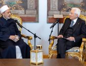 شيخ الأزهر للرئيس الإيطالي: ننتظر إعلان روما الاعتراف بدولة فلسطين