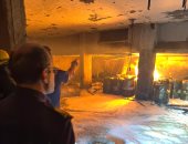 السيطرة على حريق مخزن بويات فى الشروق دون إصابات