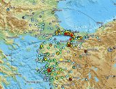 عاجل.. زلزال بقوة 5.8 ريختر على بعد 867 كيلو مترا شمال مطروح