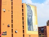 طلاء 3000 عقار لتجميل محيط المتحف المصرى الكبير والطرق المؤدية إليه