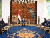 الرئيس السيسى يؤكد سعادته الدائمة بمشاركة الأقباط فى احتفالاتهم