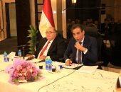 مساعد وزير الخارجية والقنصل المصري بالرياض يلتقيان رموز وممثلي الجالية المصرية بالسعودية