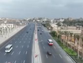 4000 شجرة و2200 نخلة.. شاهد الطرق المؤدية للمتحف المصري الكبير.. فيديو