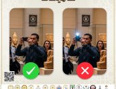 صحح مفاهيمك: التزامك بتعليمات المتحف وعى حضارى وصورة راقية لزائر راق