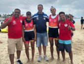 العتيق ومريم عوض يتوجان بذهبية الزوجي المختلط في بطولة أفريقيا للتجديف الشاطئي