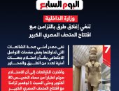 بدون إغلاقات.. خريطة الطرق أثناء افتتاح المتحف المصري (انفوجراف)