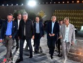 رئيس الوزراء يتابع ميدانيا لمسات احتفالية افتتاح المتحف المصرى الكبير.. صور 