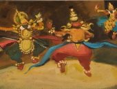 مزاد عالمى يعرض لوحة للتشكيلى المصرى أدهم وانلى للبيع.. اعرف سعرها