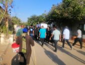 تشييع جثمان المصور ماجد هلال ببنها بعد سقوطه من أعلى ونش.. فيديو