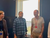 تداول صورة لـ توروب مدرب الأهلي خلال زيارة سفارة الدنمارك بالقاهرة