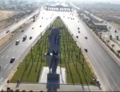 شاهد أعمال التطوير والتجميل استعدادًا لافتتاح المتحف المصرى الكبير