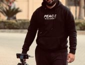 صلاة الجناز على المصور كيرلس صلاح من كنيسة الأنبا موسى ببرقاش