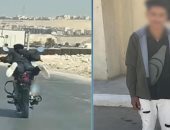 الداخلية تضبط شابا استعرض بدراجته النارية في شوارع القاهرة