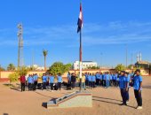 مدير التعليم بجنوب سيناء يشدد على الانتماء وعظمة الأجداد فى طابور الصباح