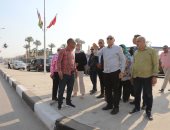 محافظ القاهرة يتفقد اللمسات الأخيرة لافتتاح المتحف المصرى الكبير