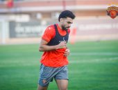 خالد عبد الفتاح يشارك فى مران سيراميكا ويعلن جاهزيته لمواجهة بتروجت