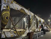 شاشة عملاقة تنقل الحدث.. الأسمرات تحتفل بافتتاح المتحف المصرى الكبير