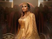 أحلام بزي ملكات الفراعنة في ليلة افتتاح المتحف الكبير: مغرمة بحب مصر