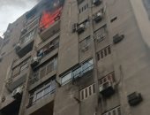 السيطرة على حريق داخل شقة سكنية فى منطقة الأميرية دون إصابات.. صور