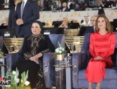 حضور مميز للملكة رانيا فى حفل افتتاح المتحف المصرى الكبير