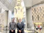 هرم رابع على هضبة الأهرامات.. مدير عام الترميم ونقل الآثار: المتحف الكبير شاهد على عبقرية المصرى وقدرته على صناعة مجد من جديد.. وأنجزنا ما وصفه العالم بالمستحيل..  المتحف يضم 57 ألف قطعة أثرية بين معروض ومخزون