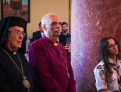 رئيس الأسقفية يهنئ الأرشمندريت ذمسكينوس بمنصبه الجديد