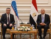 رئيس مجلس النواب يستقبل رئيس المجلس التشريعى لأوزبكستان